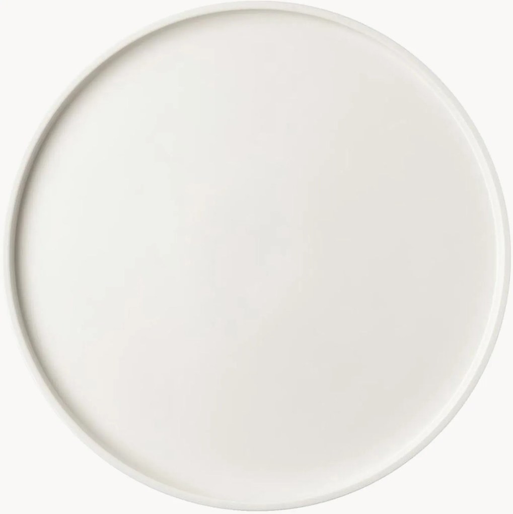 Pratos de pequeno-almoço em porcelana Bloom, conjunto de 6