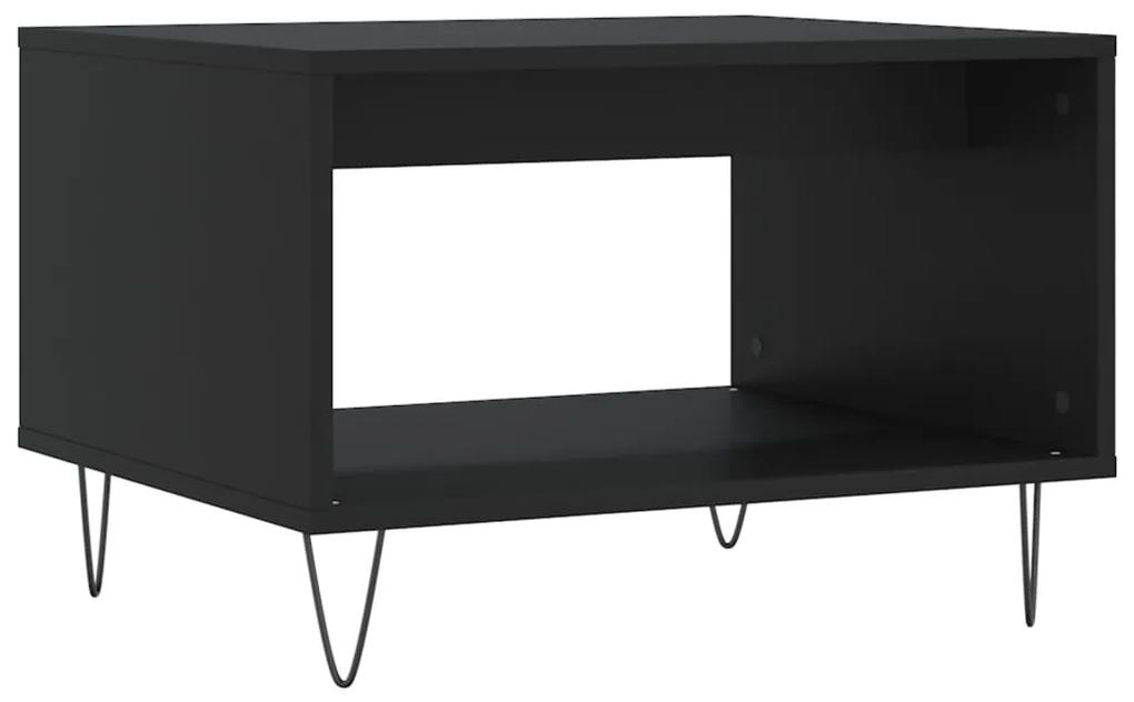 Mesa de centro 60x50x40 cm derivados de madeira preto