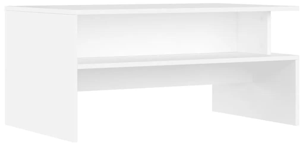 Mesa de centro 90x55x42,5 cm derivados de madeira branco