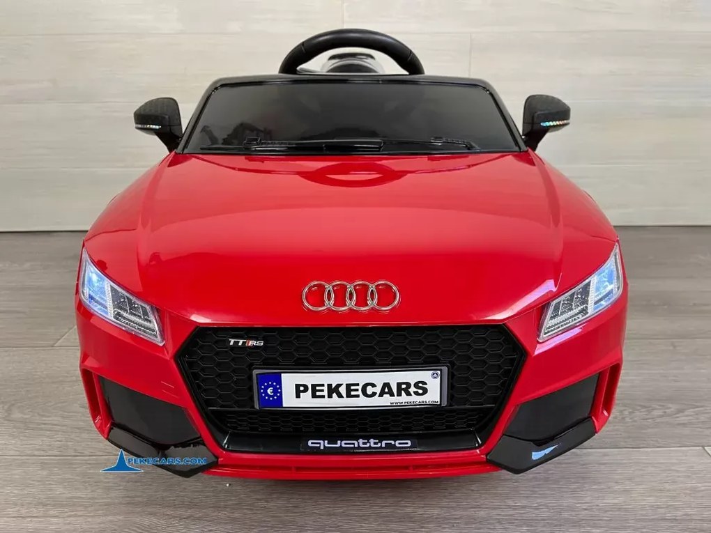 Carro elétrico para crianças AUDI TT RS 12V 2.4G Vermelho