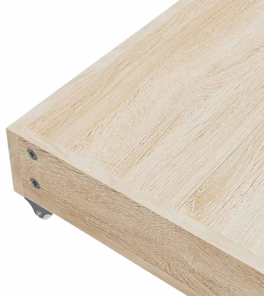 Gavetas de cama 2 pcs derivados de madeira e veludo preto