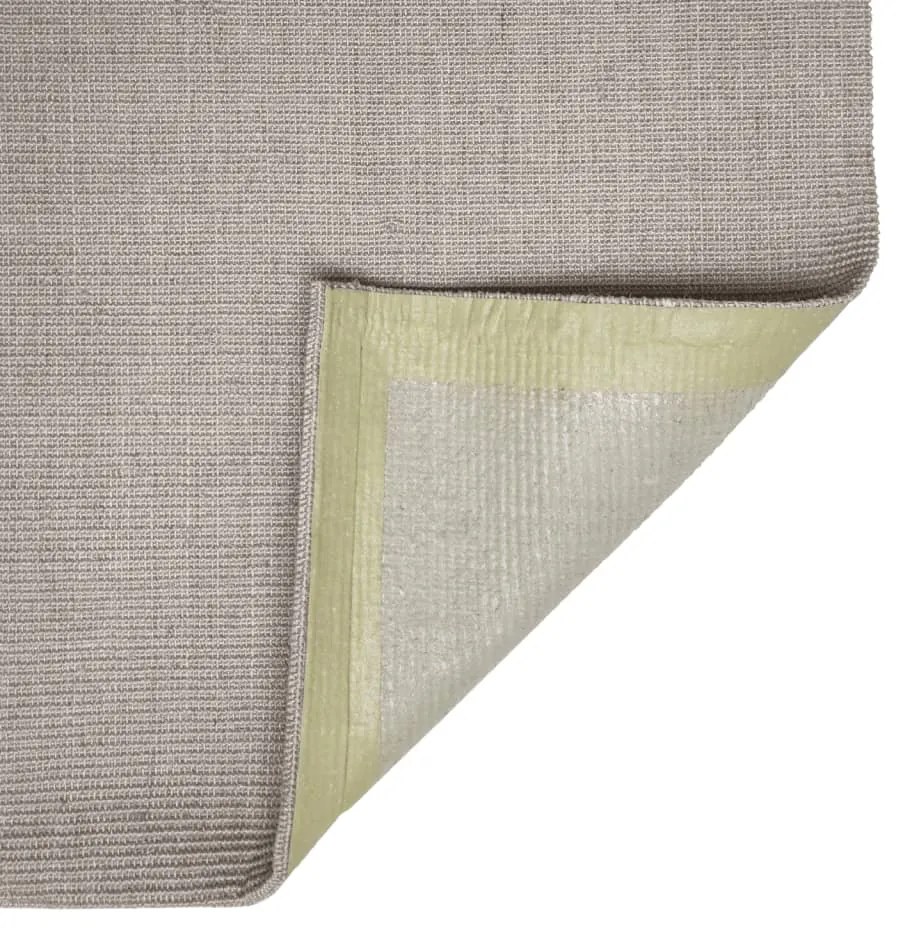 Tapete sisal natural 80x300 cm cor areia