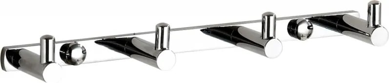 Mexen gancho quádruplo para toalhas, cromado - 709164-00