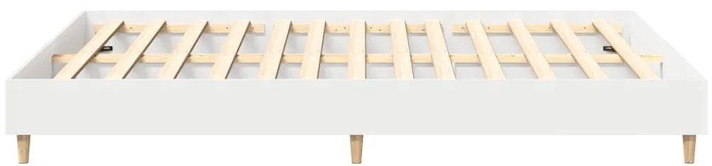 Estrutura de cama sem colchão 150x200 cm branco