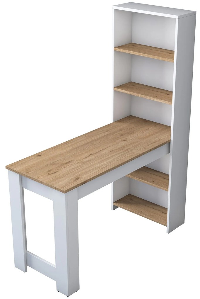 Mesa de Maquilhagem BJ113 – Nogueira – 120x153,6x53,8 cm