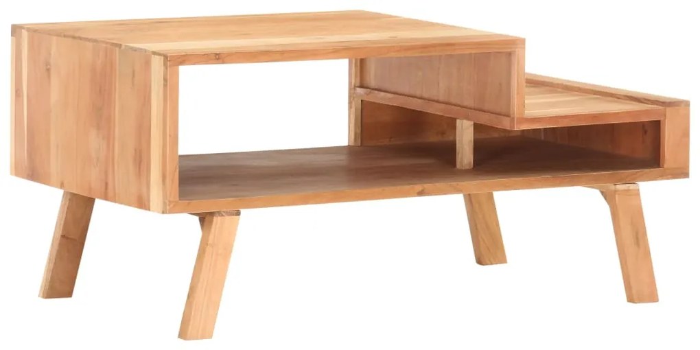 vidaXL Mesa de centro 100x50x45 cm madeira de acácia maciça