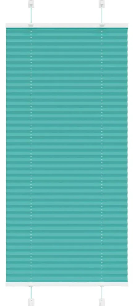 Plissado Cego Gasolina verde 65x150 cm Largura Tecido 64,4 cm