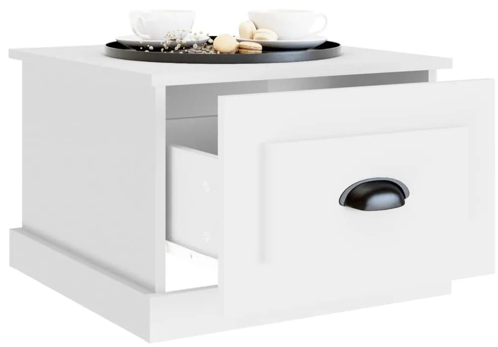 Mesa de centro 50x50x35 cm derivados madeira branco
