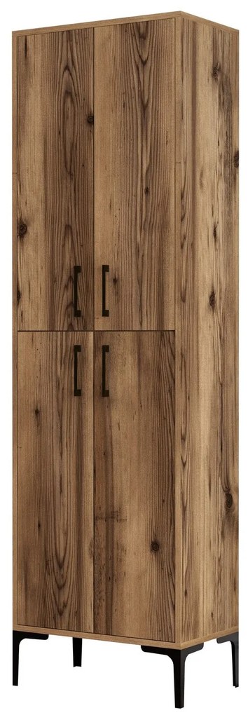 Sapateira Berlin – Nogueira – 60x200x35 cm
