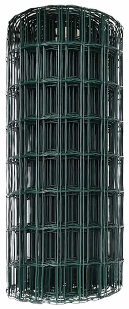 Cerca Euro Verde 0.6x50 m Aço