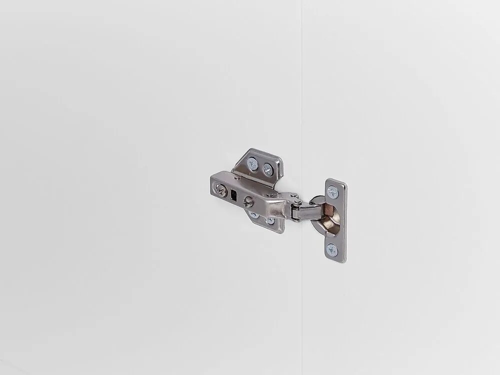 Roupeiro com 2 portas branco 187 cm CAMMIN Beliani