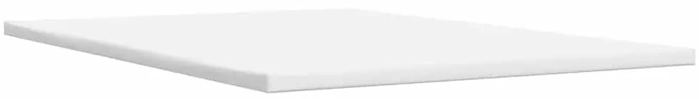 Cama com molas/colchão 140x190 cm tecido cor creme