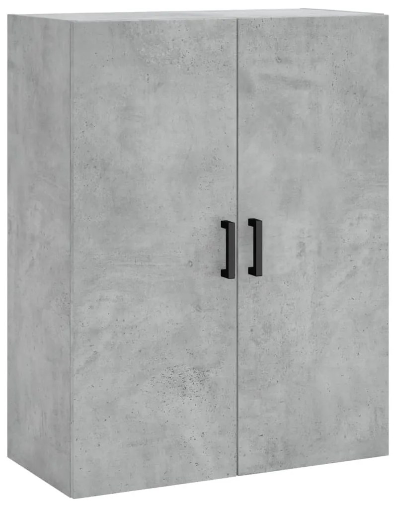 Armário alto 69,5x34x180 cm derivados de madeira cinza cimento