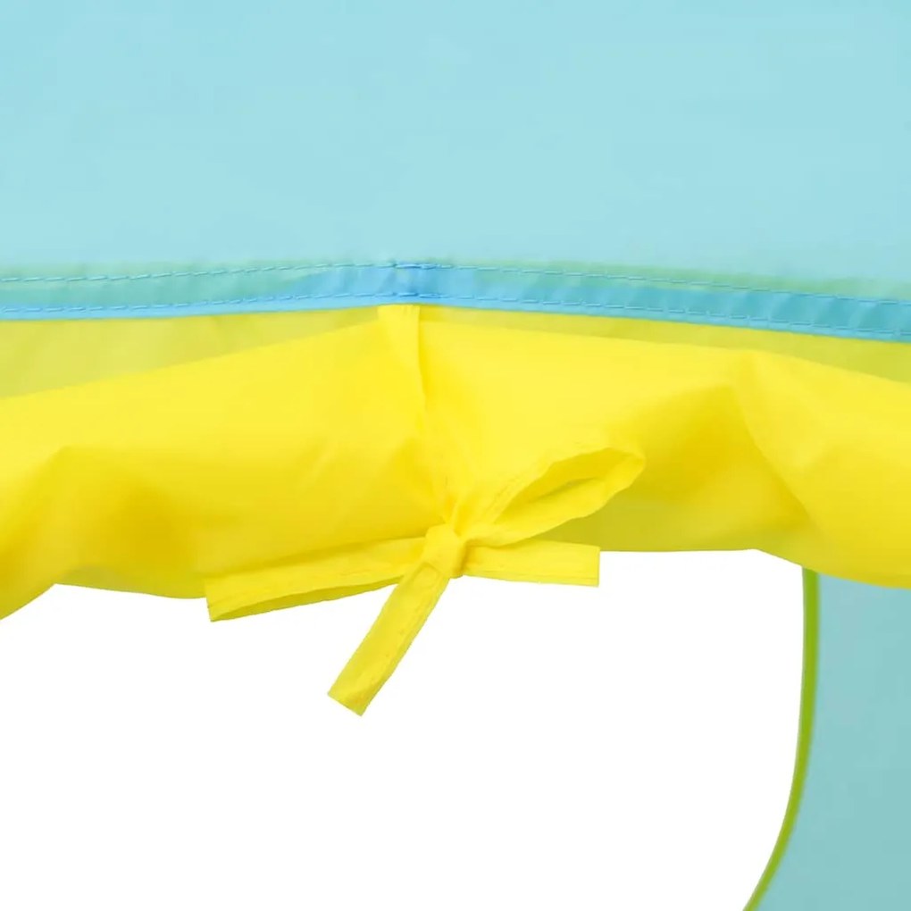 Tenda de brincar infantil com 100 bolas multicolorido