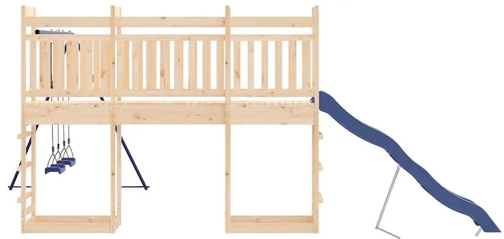 Conjunto de brincar p/ exterior madeira de pinho maciça