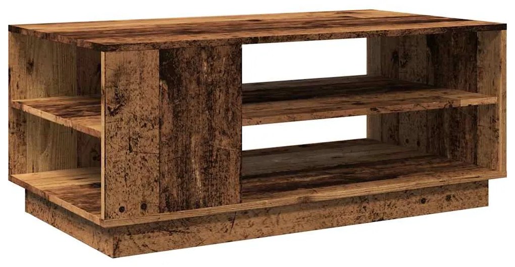 Mesa de centro 102x55x43 cm derivados de madeira madeira velha