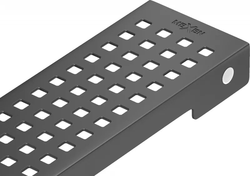Mexen Flat M08 cobertura para drenagem linear 60 cm, preta - 1725060
