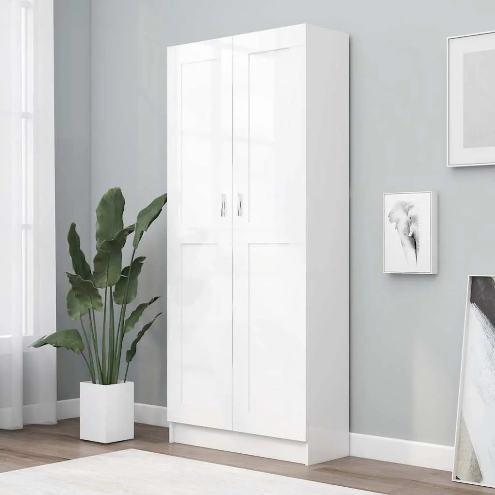 Estante 82,5x30,5x185,5 cm derivados de madeira branco