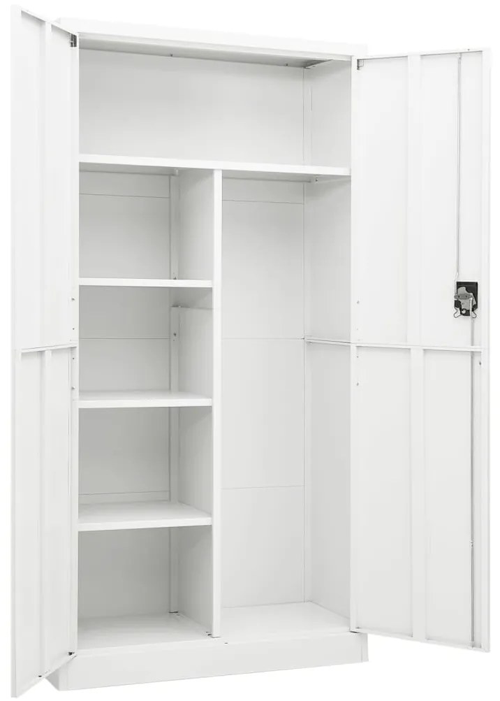 Cacifo 90x40x180 cm aço branco