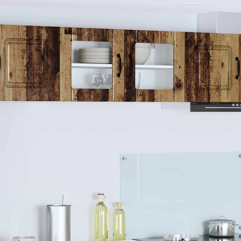 vidaXL Armário de Cozinha Madeira antiga 80 x 31 x 40 cm