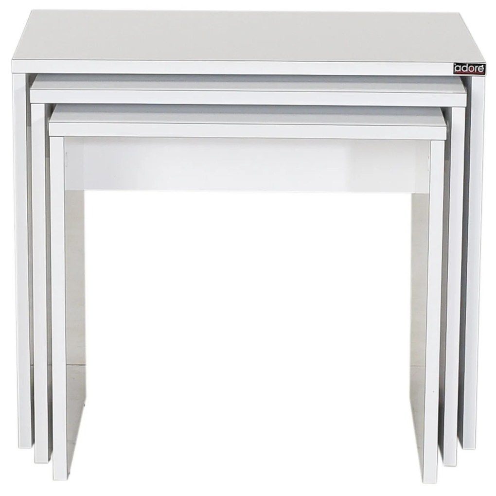 Mesa de Centro "Shp-103-Pp-1" - Design Moderno - Branco