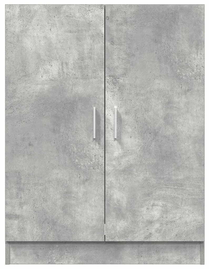 Armários p/ máquina lavar 2pcs deriv. madeira cinzento cimento