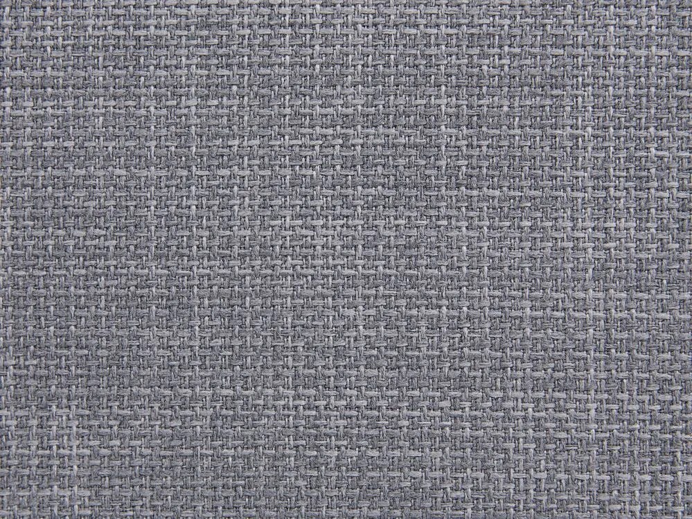 Cama de casal em tecido cinzento 180 x 200 cm PARIS Beliani