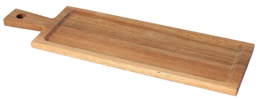 Tábua Acácia Wood Castanho 51X15X1.5cm