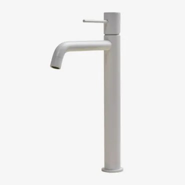 Torneira De Lavatório Em Latão Orveta Branco & ↑30 Cm - Sklum