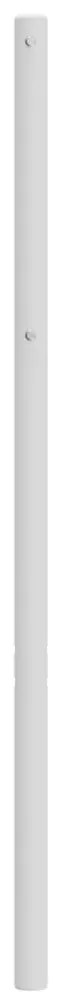 Cabeceira de cama 140 cm metal branco