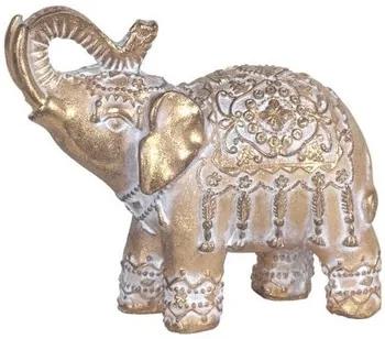 Estatuetas Signes Grimalt  Elefante Dourado Pequeno