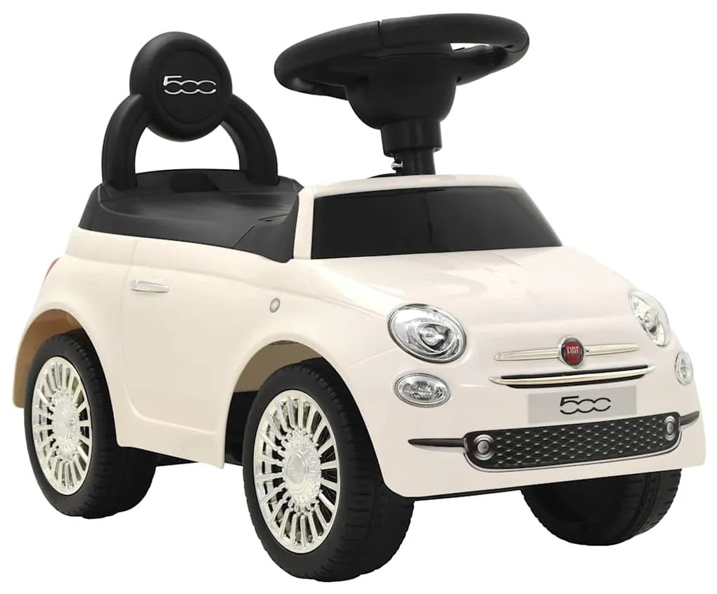 vidaXL Carro de passeio Fiat 500 branco