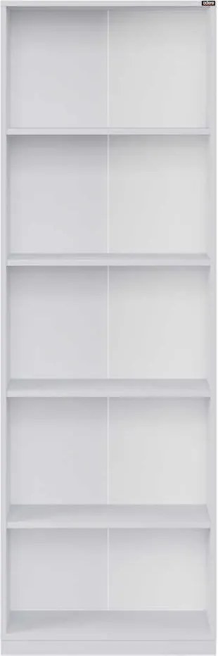 Estante “Lumi” — 64x26x182 cm — Design Moderno em Branco com Prateleir