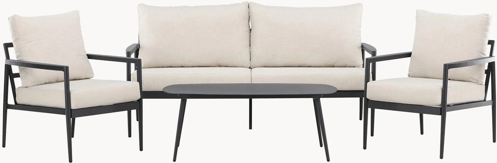 Conjunto lounge de jardim Taromina, conjunto de 3