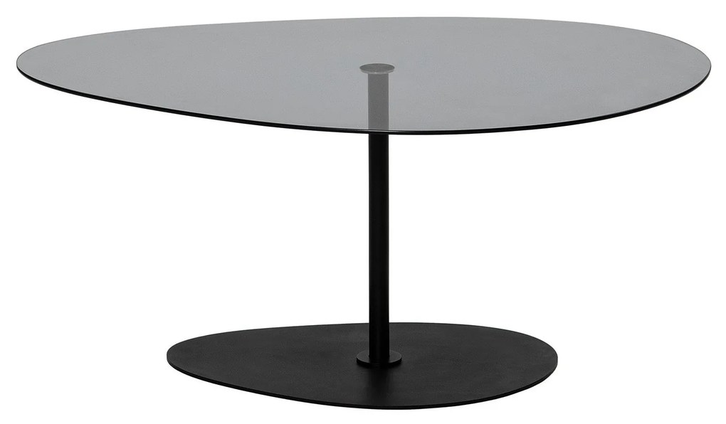 Mesa de Centro Porto – Cinzento Escuro e Preto – 90x40x60 cm