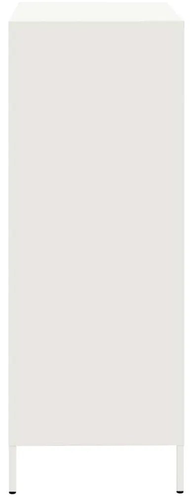 Móvel alto 68x39x101,5 cm aço branco