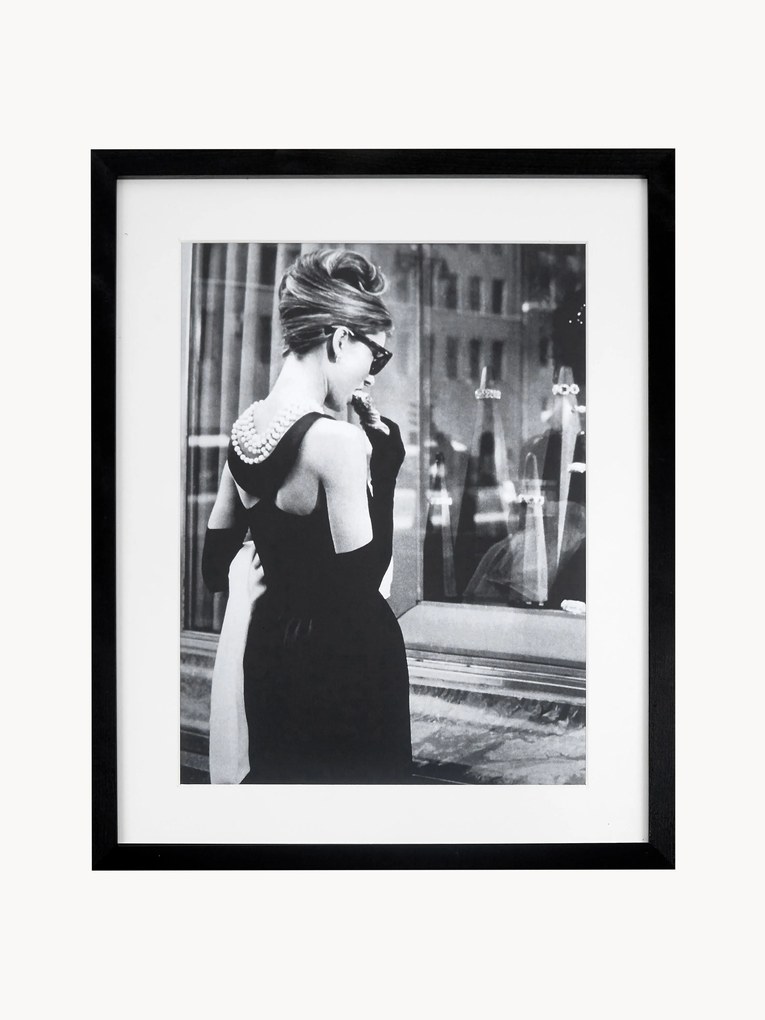Impressão digital emoldurada Breakfast at Tiffany's