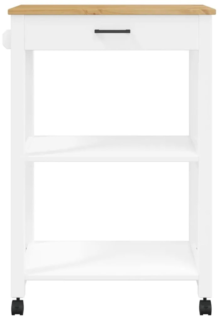 Carrinho de cozinha MONZA 60x40x90 cm madeira de pinho maciça