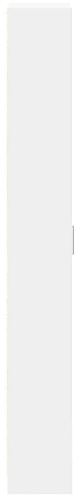 Guarda-roupa Branco 55x25x189 cm Madeira Engenharia
