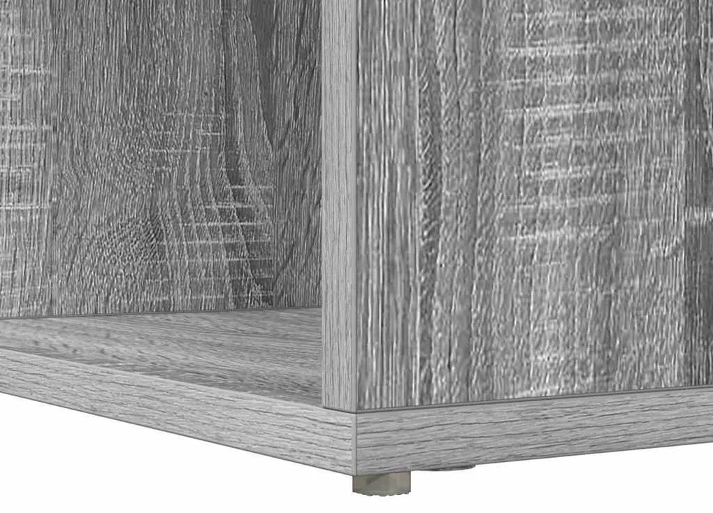Secretária de canto Sonoma cinzento 101,5 x 149,5 x 149,5 cm