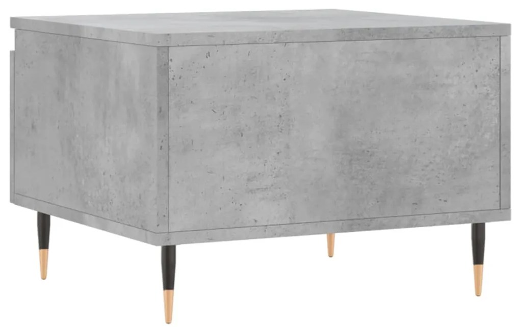 Mesa de centro 50x46x35 cm derivados de madeira cinza-cimento