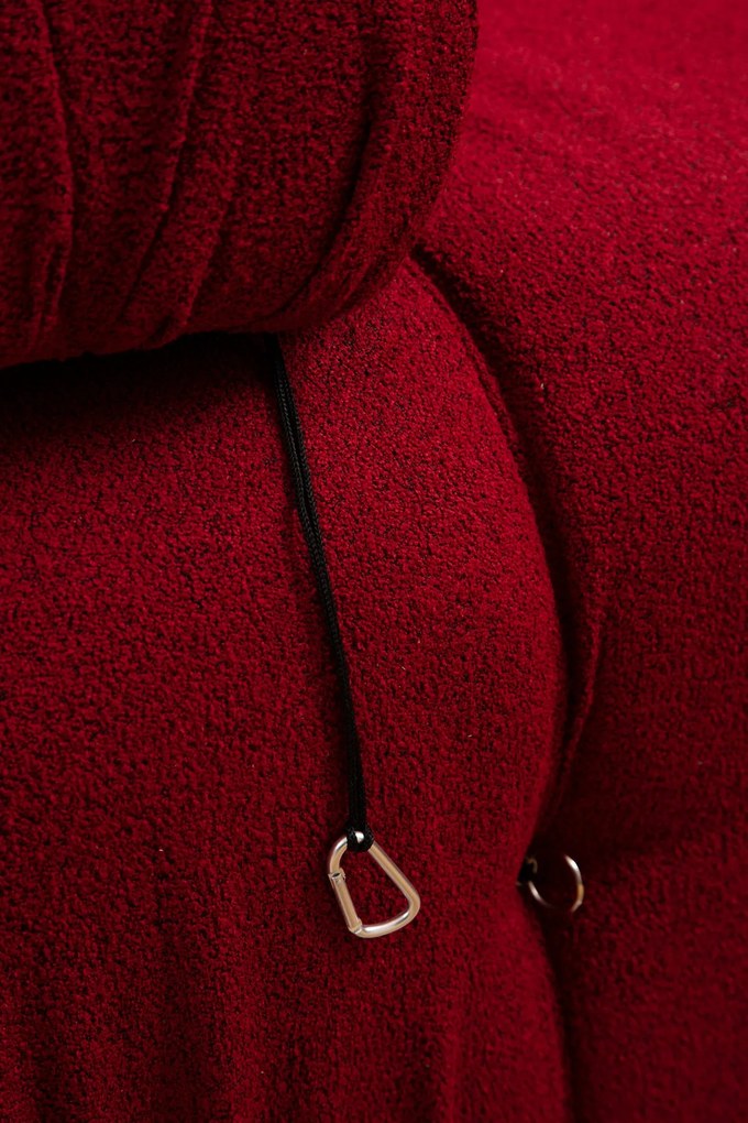 Sofá de Canto Bubble – Vermelho – 288 cm x 190 cm