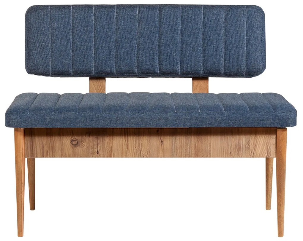 Banco Vina – Atlantic Pine Dark Blue – 110x85x40 cm