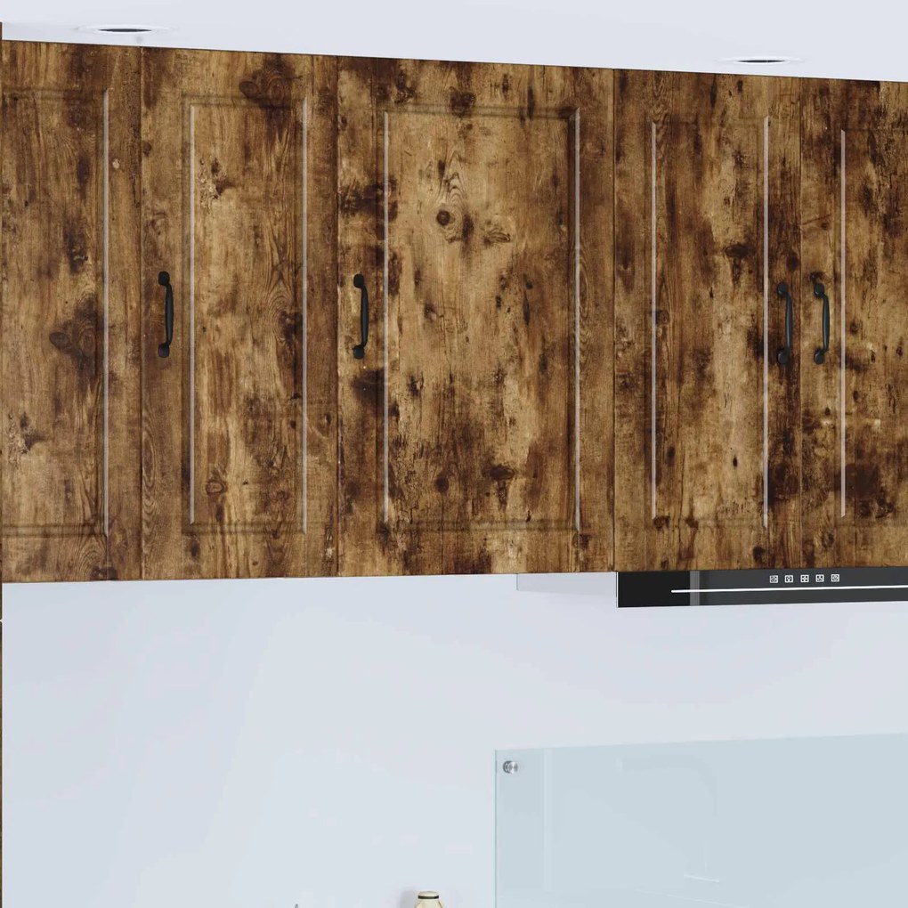 vidaXL Armário de Cozinha com porta Carvalho Defumado 50 x 31 x 80 cm