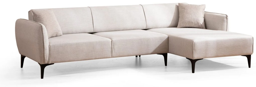 Sofá de Canto Belissimo – Off White – 270 x 140 cm