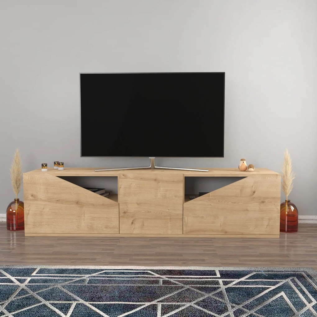 Móvel TV Carson – Carvalho – 160 cm x 35,3 cm x 40 cm