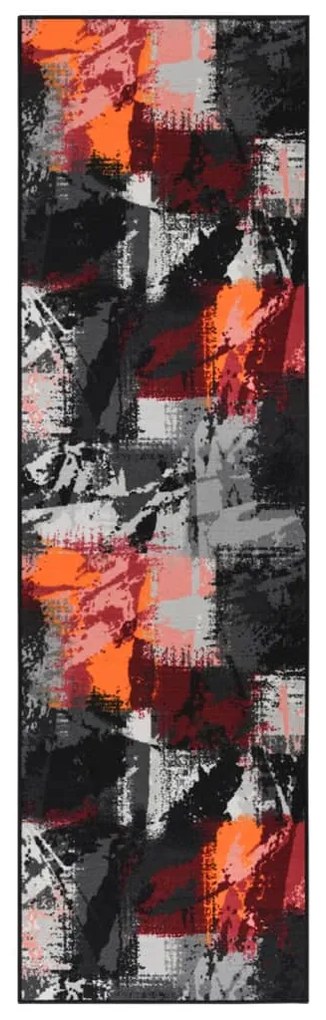 vidaXL Tapete/passadeira 80x350 cm multicor