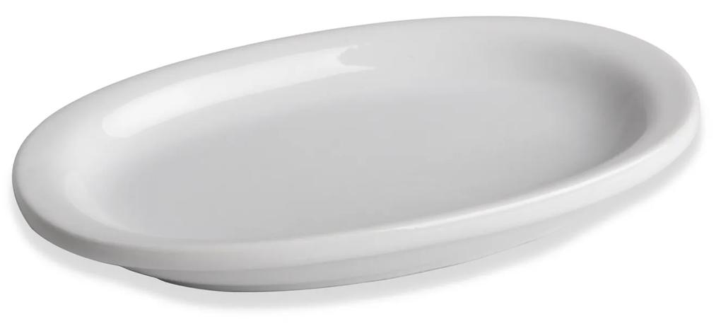 Travessa Porcelana Degustacion Branco 14X7X1.5cm