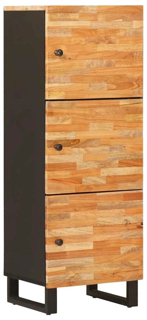 vidaXL Aparador de Armazenamento com porta Castanho 40 x 33 x 110 cm