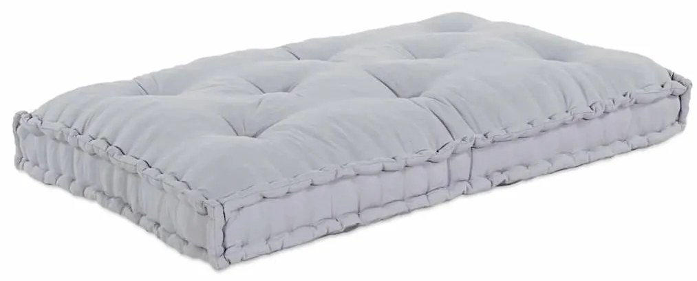 vidaXL Sofá Modular Cinzeto 120 x 80 x 12 cm tecido